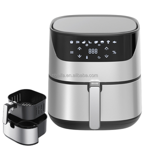 Aifa หม้อทอดไร้น้ำมันไฟฟ้า12 in <span class=keywords><strong>1</strong></span> <span class=keywords><strong>5L</strong></span> 6L 9L 8L 7L หม้อทอดไร้น้ำมันแบบดิจิตอลมองเห็นได้ทำจากสเตนเลสสตีลพร้อมหน้าต่างบานใหญ่ - Product Image 1