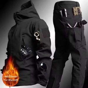 Veste d'alpinisme coupe-vent imperméable pour hommes, veste rigide d'extérieur, vêtements de travail, vêtements tactiques - Product Image 1