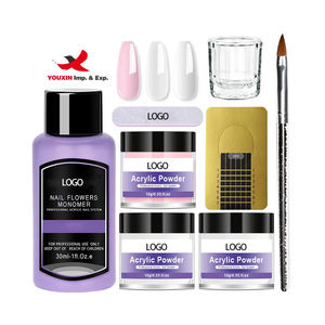 Kit de manucure FENGFLY 6 pièces à prix réduit pour débutants, lampe UV incluse, idéal pour l'art des ongles - Product Image 4