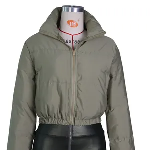 LULUSEN, Высококачественная 2023 Женская короткая верхняя одежда на заказ, зимняя укороченная куртка-пуховик для женщин