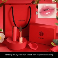 Baume à lèvres teinté hydratant végétalien à changement de couleur pH, marque privée, avec logo personnalisé, soin nourrissant pour les lèvres