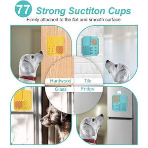 Silicone Lick <strong>Mat</strong> for Dogs and <strong>Cats</strong> Slow Feeder <strong>Mat</strong> with Strong Suction Cup Eco-Friendly Pet Feeding Pad for Anxiety Relief - Product Image 6