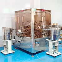 Machine de remplissage et de scellage de bouteilles d'ampoules entièrement automatique Machine à laver les flacons d'ampoules pp Ligne de production d'ampoules Bfs