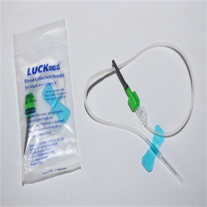 Fabricante de Agujas de Mariposa para Extracción de Sangre con <span class=keywords><strong>Vacutainer</strong></span> de Seguridad Médica - Product Image 1