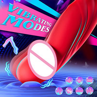 Starker G-Punkt-Vibrator für Frauen mit 7 Geschwindigkeitsstufen, Saug- und Zungenleckfunktion – Spezialgerät für sexuelle Orgasmen