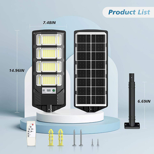 Réverbère mené industriel solaire de haute qualité d'Ul de 500W 400W 600W extérieur avec le poteau galvanisé de tuyau d'acier - Product Image 6