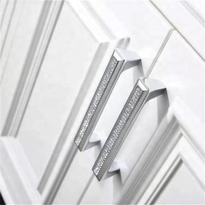 Manija y Perilla de Cristal Dorado para Puerta de Entrada, Baño, Cocina y Dormitorio, Material ZAMAK Moderno, Herrajes Cosin MLP18 - Product Image 5