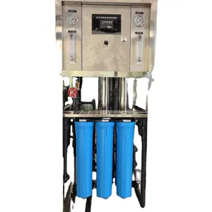 Simple 250LPH / 500LPH RO Filtro de ósmosis inversa y filtros de agua eliminan el purificador de calcio/agua