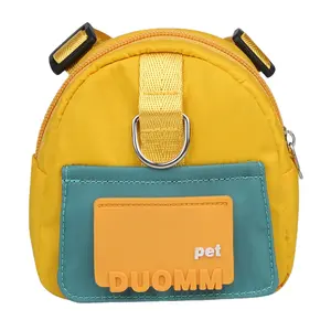 Imbracatura per cani da compagnia e guinzaglio regolabile porta zaino borsa Snack per animali domestici più venduti