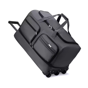 Bolsas <span class=keywords><strong>de</strong></span> <span class=keywords><strong>Viaje</strong></span> Deportivas <span class=keywords><strong>con</strong></span> <span class=keywords><strong>Ruedas</strong></span>, Bolsa <span class=keywords><strong>de</strong></span> Lona <span class=keywords><strong>con</strong></span> <span class=keywords><strong>Ruedas</strong></span> Grande, Bolsa Deportiva <span class=keywords><strong>con</strong></span> Cierre y Diseño Geométrico - Product Image 2