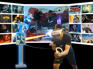 Tương tác VR Arcade trò chơi thiết bị thực tế ảo Video Game Console cho sân chơi trong nhà - Product Image 4