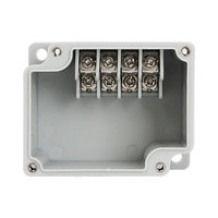 Boîtier de jonction FAMETO 4 positions en PC, étanche IP67, gris, pour applications électroniques basse tension, support personnalisé