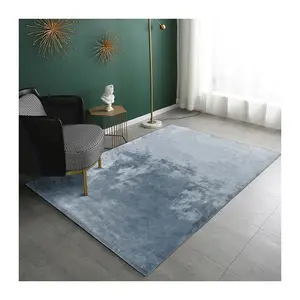 Luxury Style Anti Slip Backing Polyester Shaggy Carpet Area Rugs For Living Room Bedroom