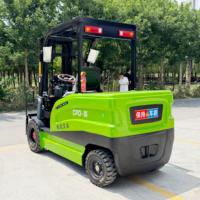 Carrello Elevatore Elettrico a Batteria con Sistema Idraulico Sicuro, Capacità 3500kg, per Porti e Magazzini