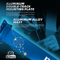 Planche de surf hydrofoil Kinma AL Carbon SUP-Modèle K19 Écologique et portable Durable pour utilisation en mer