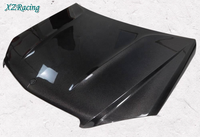 Couvercle de moteur de voiture en carbone AM, capot de voiture, capot pour Mercedes-Benz W204 2008-2010, kits de carrosserie aérodynamique, pièces automobiles, accessoires de voiture