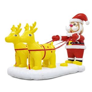 Sac à dos gonflable et lunettes Père Noël taille personnalisable pour la décoration - Product Image 5