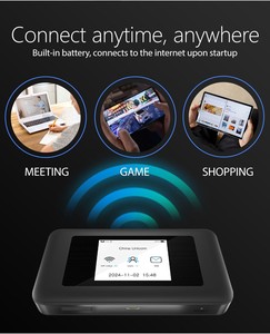 MF510 Vente de points d'accès sans fil 5G LTE de poche avec batterie 5000 mAh, modem déverrouillé, routeur Wi-Fi, <span class=keywords><strong>carte</strong></span> SIM mobile - Product Image 2