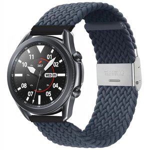 <span class=keywords><strong>Bracelet</strong></span> de montre de remplacement en <span class=keywords><strong>nylon</strong></span> tressé de 18 à 22 mm pour montre intelligente <span class=keywords><strong>Garmin</strong></span> Huawei Samsung - Product Image 2