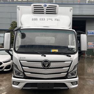 Camion frigorifique diesel Foton Aumark 185 CV 4x2 à pont simple pour la livraison <span class=keywords><strong>de</strong></span> <span class=keywords><strong>viande</strong></span>, poisson, légumes et fruits surgelés - En promotion - Product Image 2