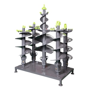 Hydraulic <b>Auger</b> Drive for Excavators & Cranes with High Torque Output Drilling Foundation Holes & Ground <b>Posts</b> - Product Image 5