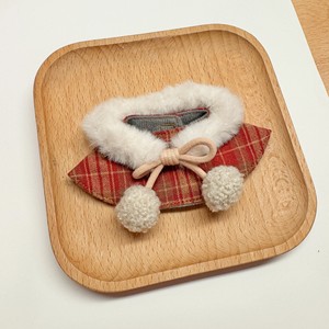 Costume de poupée personnalisé de 10 cm, manteau en tissu à carreaux mignon, châle, tenue de mini-poupée, accessoires de déguisement, vente en gros - Product Image 1