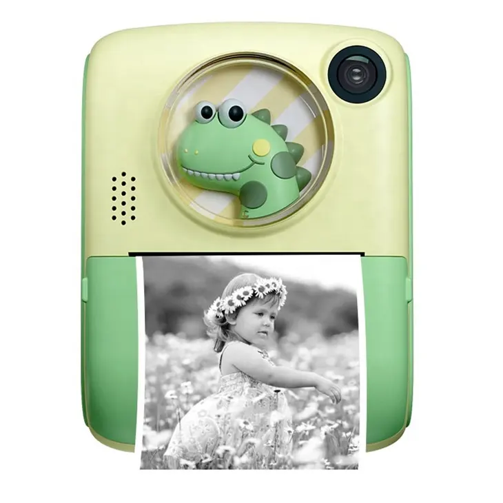 Filmadora digital infantil de 2,4 polegadas, câmera digital com zoom digital 1080P, OEM ODM, máquina de impressão instantânea para crianças, pequena