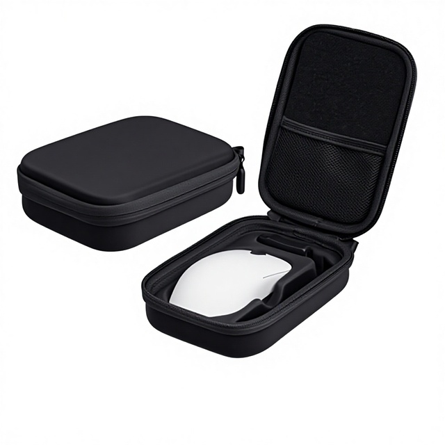 Custom Universal Waterproof EVA Mouse Storage Bag Black Travel Compatible Logic Case Wireless Bluetooth Packaging Box Remayer