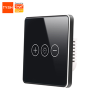 Interrupteur intelligent TYSH Google Alexa Tuya pour la maison connectée, contrôle à distance par application, variateur de lumière Zigbee