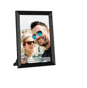 Large Size Automatically Play Videos Pictures Download Free Mp3 Mp4 Digital Photo Frame Earphone Clock Accessories USB Power AAC