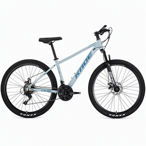Vélo de montagne en alliage d'aluminium <span class=keywords><strong>27</strong></span>,5 pouces <span class=keywords><strong>27</strong></span> vitesses Utilisation urbaine Freins à disque doubles Suspension avant Unisexe Adulte Capacité de charge 100 kg - Product Image 2