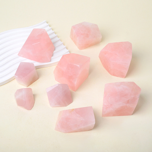 Offre Spéciale : Pierre de Guérison en Quartz Rose Naturel Poli, Forme Libre, pour Décoration - Product Image 1
