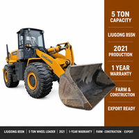 Chargeuse frontale LiuGong 855N d'occasion 2021, 5 tonnes, exportation Chine