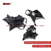 Salida de Aire Acondicionado para Auto, Estilo OEM, Fibra de Carbono Seca de la Mejor Calidad, para Kit Interior de Ferrari 458