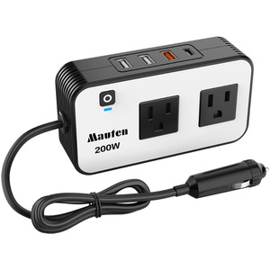 JYD 200W PD20w + QC3.0 USB Chargeur de téléphone Multifonctionnel Conversion Chargeur de voiture 200W Car <span class=keywords><strong>Inverter</strong></span> - Product Image 4