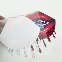 סיטונאי מסך ברזל על מודפס ויניל סרט עיצובים עיתונות מדבקת לוגו מותאם אישית plastisol חום עבור t חולצות