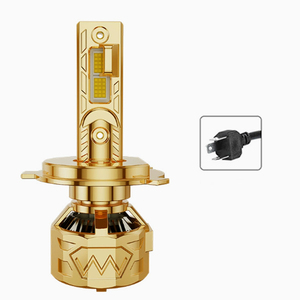 Double Copper <b>Tube</b> Car <b>LED</b> Headlight Modification Car Light Super Bright F70 H4 Bulb - Product Image 2