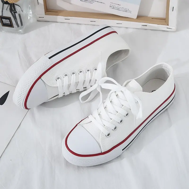 C2 Korean style shoes Couple student New canvas Casual shoes