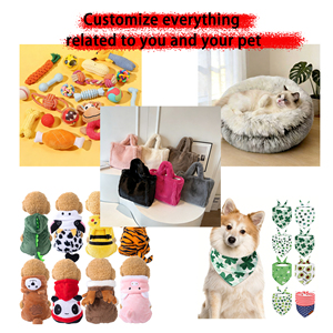 Kit Personnalisable Maison et Style de Vie pour Propriétaires et Animaux de Compagnie : Chaussons Femme Tendance et Ensemble d'Accessoires Assortis pour Animaux - Product Image 2