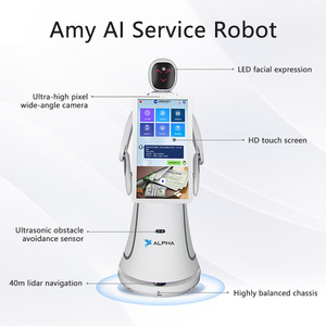 Robot de Recepción con IA Humanoide, Diseño Facial con Evitación de Obstáculos para Empresas y Espacios Públicos - Product Image 2