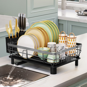 Organizador de Cocina Multifuncional para Estantes, Escurridor Metálico Vertical para Platos, Tazones y Bandejas - Product Image 2