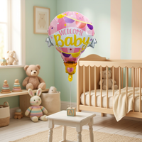 Costume de ballon gonflable en forme de montgolfière pour décoration d'anniversaire de bébé