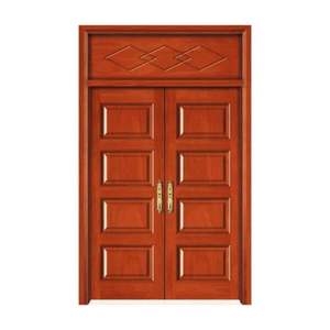 Porte intérieure moderne en bois massif à double battant, personnalisable en usine, étanche et insonorisée, pour appartement et <span class=keywords><strong>salle</strong></span> <span class=keywords><strong>de</strong></span> conférence - Product Image 3