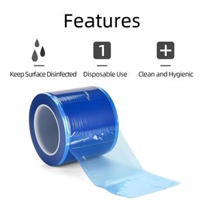 10x15cm Disposable PE Barrier Film Tattoo Dental Protective Cover Easy Cut Film for PMU Supplies - Product Image 4