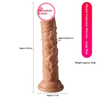 Masturbador femenino barato, mini dildo manual de carne suave, pene falso simulado, juguete sexual S, M, L, XL, dildo de fantasía