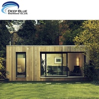 Smarters — petite maison en bambou, cadre en acier léger, bon marché, pour bricolage, studio de jardin, bricolage, kit mobile