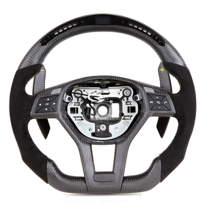 <span class=keywords><strong>Volant</strong></span> en fibre de carbone pour <span class=keywords><strong>Mercedes</strong></span> Classe CLS C218 Classe E W212 Classe GLA X156 GLK X204 <span class=keywords><strong>Volant</strong></span> de course LED - Product Image 5