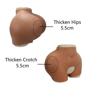 MUSIC POET Modellante Corpo in Silicone 100% per Donne Taglie Forti, Intimo Sexy con Apertura all'Inguine da 5,5 cm, Imbottitura per Glutei, Fianchi e Seno - Product Image 3
