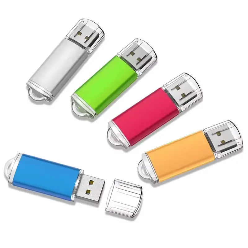 Metall-USB-Flash-Laufwerk 64 GB Thumbdrive Flash-Speicher-Stick 128 GB wasserdichtes Pen-Laufwerk 16 GB Usb-Disk auf Schlüssel 4 GB 8 GB Pendrive 32 GB