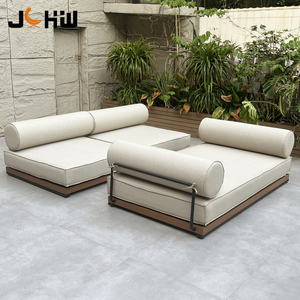 Nuovo Design di Lusso per Arredamento da Giardino e Patio, Set di Divani Moderni in Tessuto Resistente alle Intemperie - Product Image 2